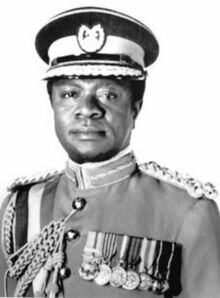 Ignatius Kutu Acheampong takes over Ghana in a coup d'etat on 13 January 1972