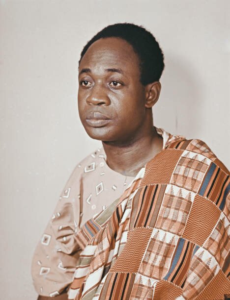 on 9 July 1972, Osagyefo Kwame Nkrumah was buried at his hometown in Nkroful after he died in Bucharest, Romania after six years in exile in Guinea