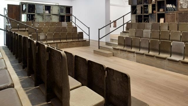 Ibrahim Mahama: The artist building a parliament from recycled train seats